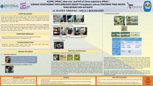 Poster proyek ISPO-2021-BIO-12051860