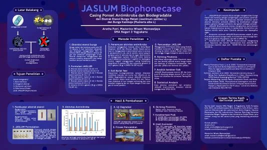 Poster proyek ISPO-2021-BIO-12051869